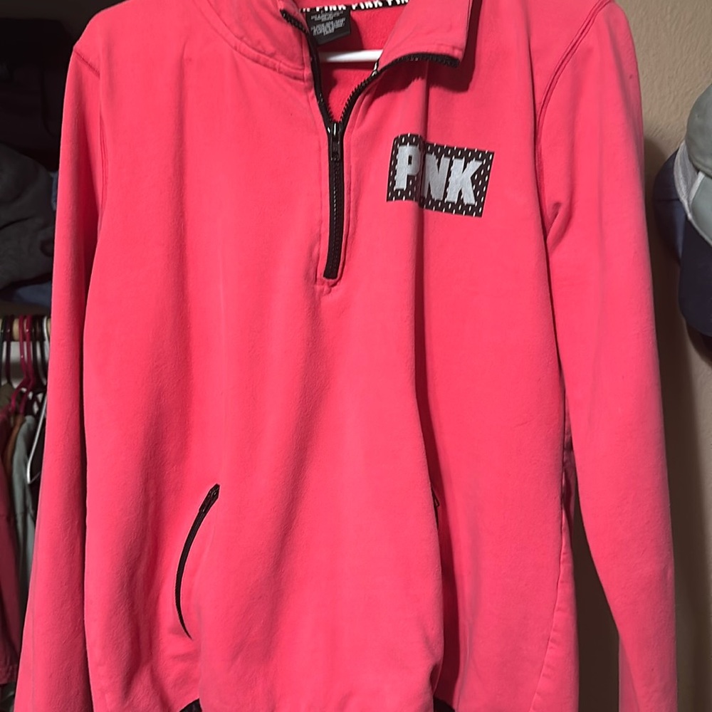 Pink sweatshirt top